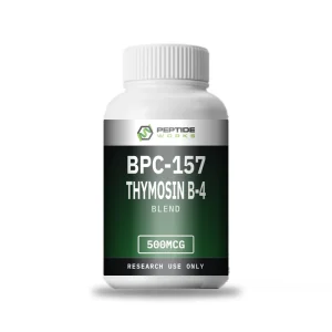 BPC-157 Thymosin B-4 peptide 500MCG research capsules