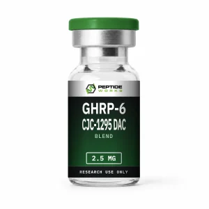 GHRP-6 CJC-1295 DAC peptide 2.5mg research vial